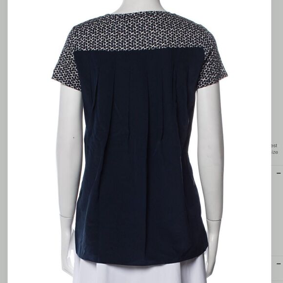 NWT Tory Burch V Neck Blouse - Picture 7 of 7